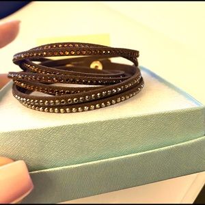 Touchstone Crystal Wrap Star Bracelet. Coconut